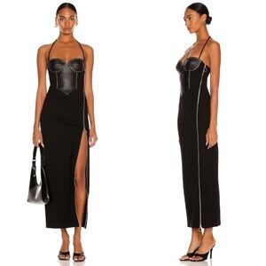 Staud Hindley Dress Black